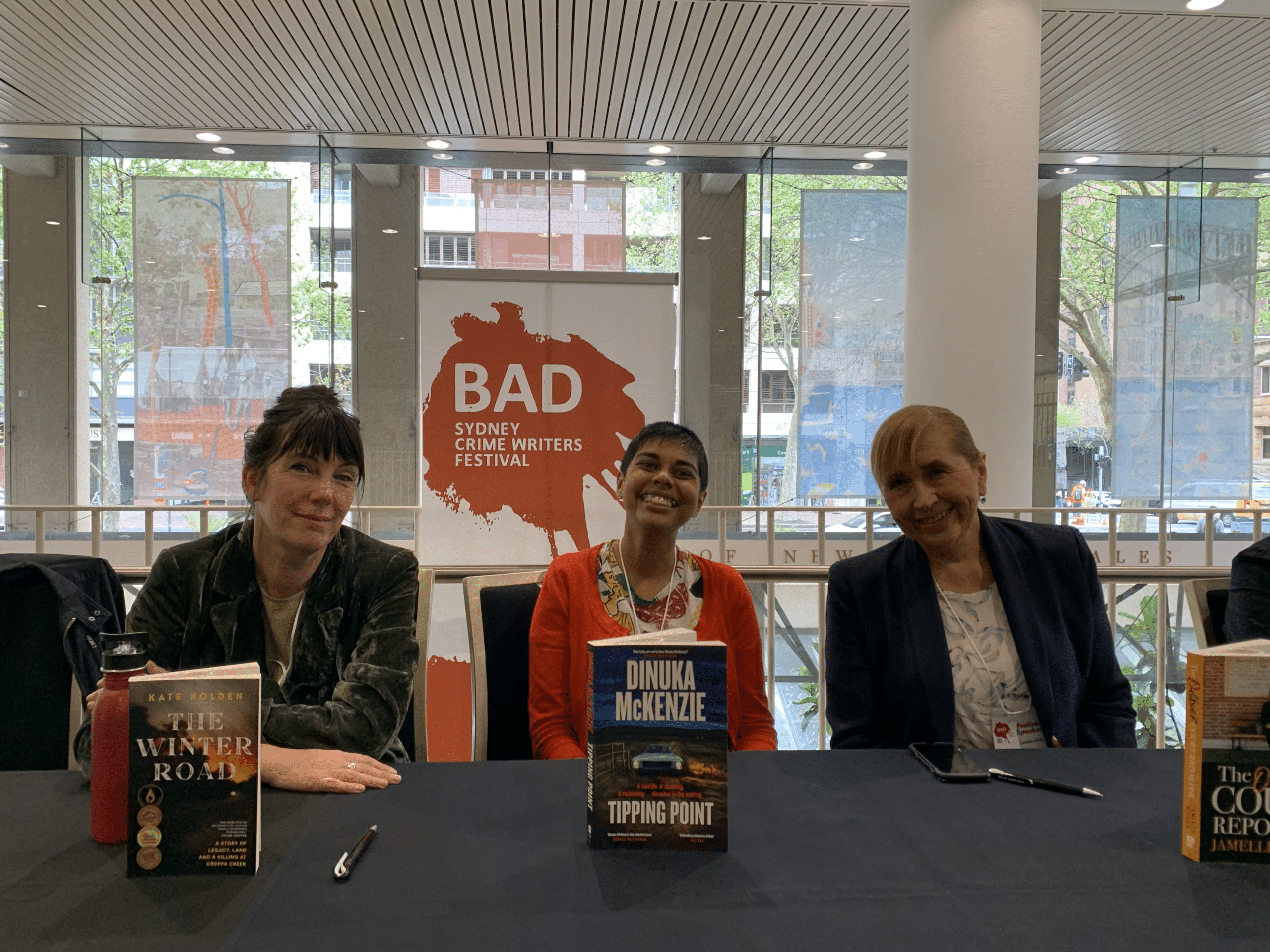 Book signing feat Kate Holden, Dinuka McKenzie and Jamelle Wells